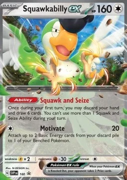 Squawkabilly ex [SVP #160] SPANISH NM