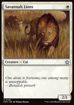 Savannah Lions [FDN #146] EN NM