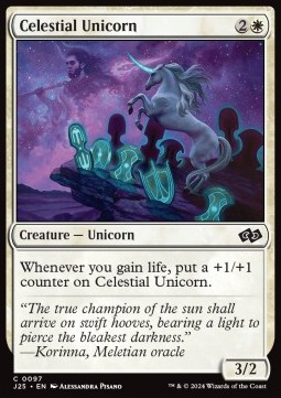 Celestial Unicorn [J25 #97] ENGLISH NM