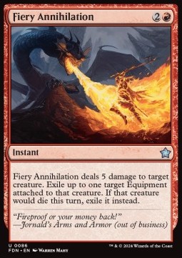 Fiery Annihilation [FDN #86] EN NM
