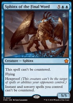 Sphinx of the Final Word [SFDN #597] EN NM