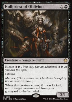 Nullpriest of Oblivion [SFDN #611] EN NM