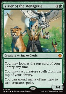 Vizier of the Menagerie [SFDN #649] EN NM