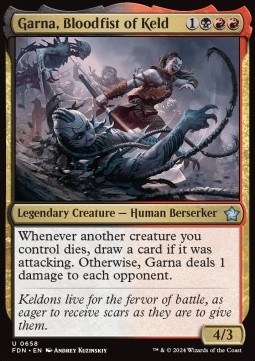 Garna, Bloodfist of Keld [SFDN #658] EN NM