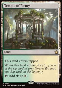 Temple of Plenty [SFDN #703] EN NM