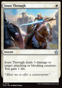 Joust Through [FDN #19] EN NM