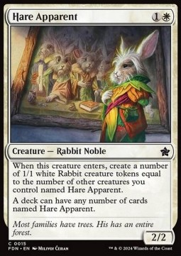 Hare Apparent [FDN #15] EN NM