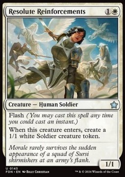 Resolute Reinforcements [FDN #145] EN NM