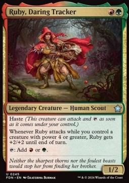 Ruby, Daring Tracker [FDN #245] EN NM