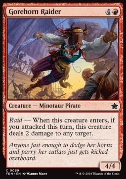 Gorehorn Raider [FDN #89] EN NM