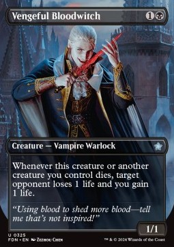 Vengeful Bloodwitch [XFDN #325] EN NM