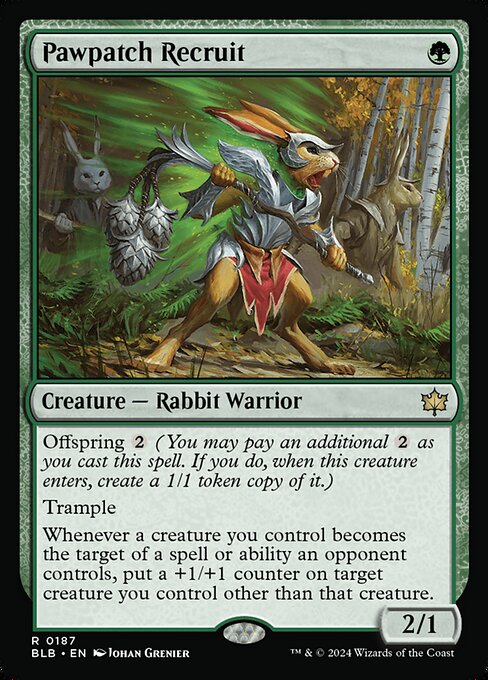 Pawpatch Recruit [BLB #187] ENGLISH NM