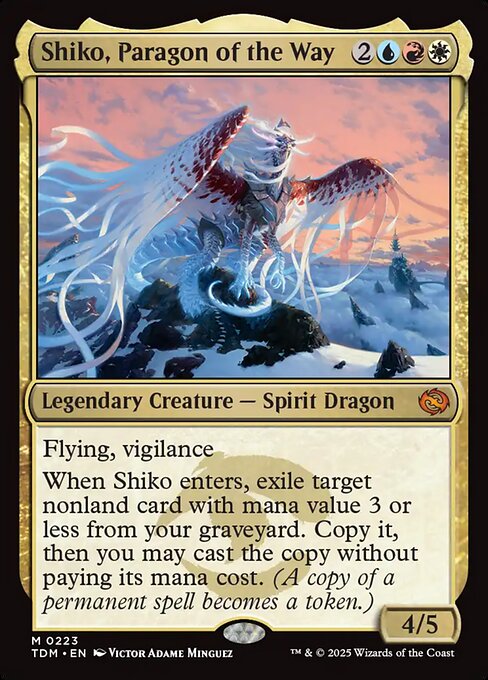 Shiko, Paragon of the Way [TDM #223] ES NM
