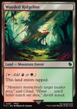 Wooded Ridgeline [FIC #441] ENGLISH NM