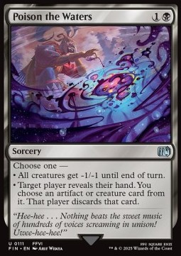 Poison the Waters [FIN #111] ENGLISH NM
