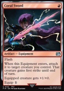 Coral Sword [FIN #134] ENGLISH NM