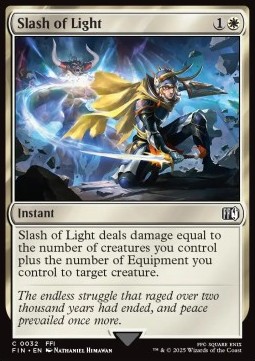 Slash of Light [FIN #32] ENGLISH NM