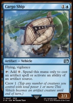Cargo Ship [FIN #47] ENGLISH NM