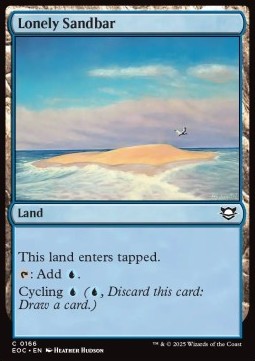 Lonely Sandbar [EOC #166] SPANISH NM