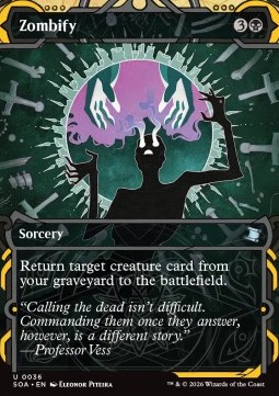 Zombify (V.1) [SOA #36] SPANISH NM