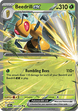 Beedrill ex [CRI #003] SPANISH NM