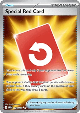 Special Red Card [CRI #113] SPANISH NM