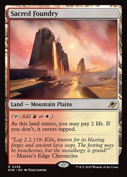 Sacred Foundry [EOE #256] EN NM