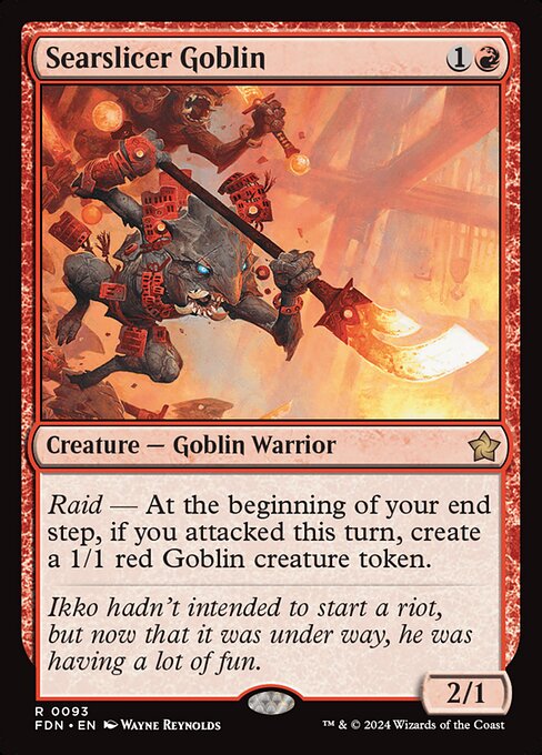 Searslicer Goblin [FDN #93] SPANISH NM