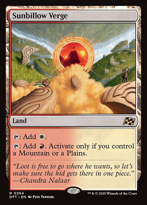 Sunbillow Verge [DFT #264] EN NM