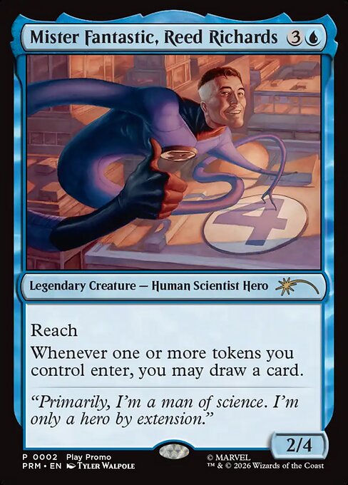 Mister Fantastic, Reed Richards [DCI] ENGLISH NM