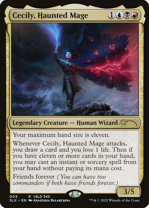 Cecily, Haunted Mage ENGLISH NM