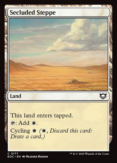 Secluded Steppe [EOC #177] ENGLISH NM