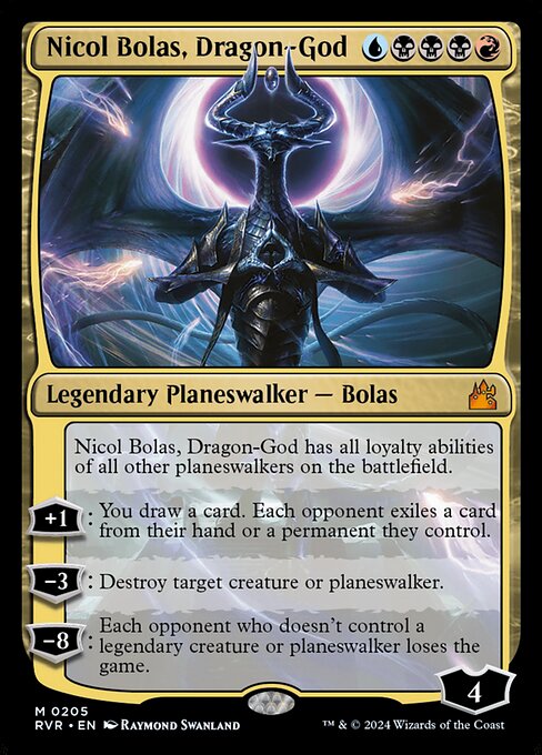 Nicol Bolas, Dragon-God SPANISH NM