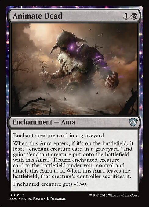 Animate Dead ENGLISH NM