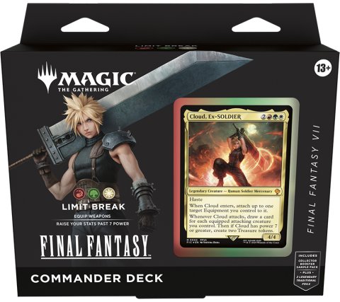 Mazo de Commander Limit Break (Final Fantasy) Inglés – Magic The Gathering