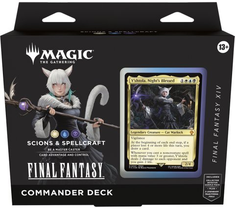 Mazo de Commander Scions & Spellcraft (Final Fantasy) Inglés – Magic The Gathering