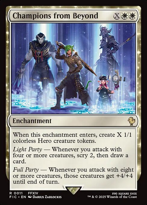 Champions from Beyond [FIC #11] EN NM