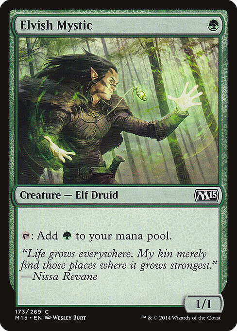 Elvish Mystic [M15 #173] ES NM