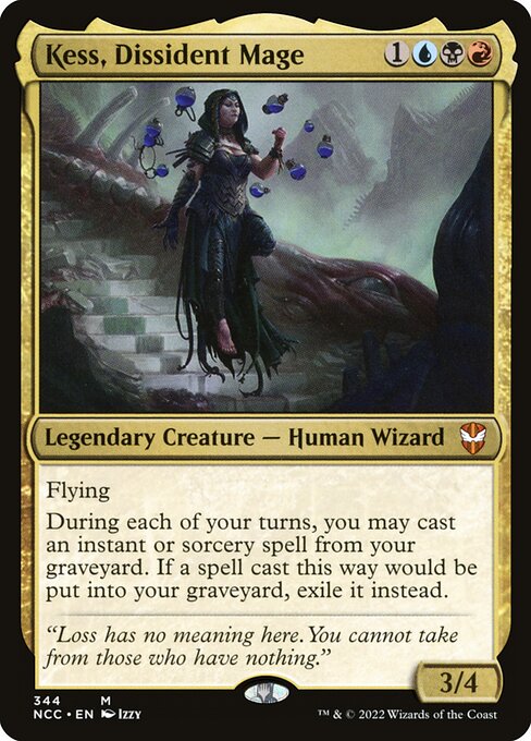 Kess, Dissident Mage SPANISH NM