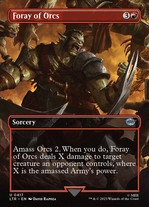 Foray of Orcs [XLTR #417] ES NM