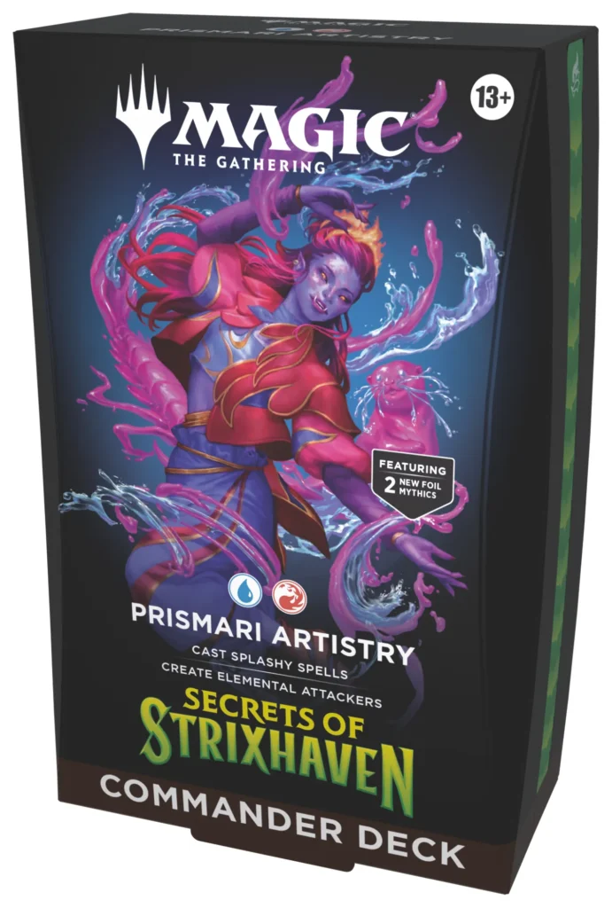 Magic: Secrets of Strixhaven - Mazo de Commander Prismari Artistry (Inglés)