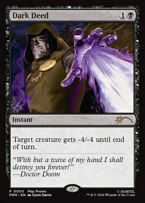 Dark Deed [SSP2] ENGLISH NM