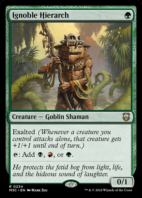 Ignoble Hierarch [M3C #234] EN NM