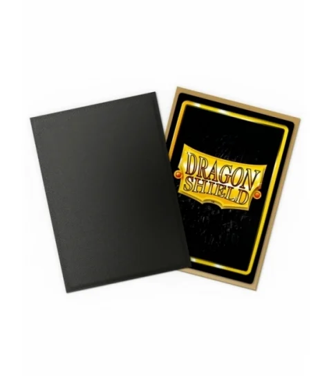 Fundas Standard Matte Black & Gold - 100 unidades