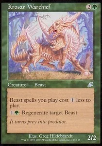 Krosan Warchief [SCG #123] SPANISH GD