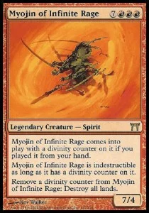 Myojin of Infinite Rage [CHK #181] SPANISH NM