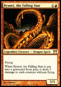 Ryusei, the Falling Star [CHK #185] SPANISH EX