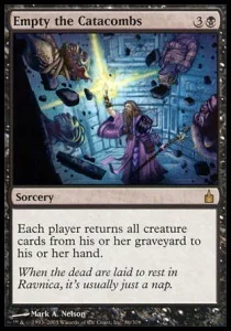 Empty the Catacombs [RAV #86] SPANISH EX