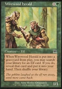 Wirewood Herald [ONS #302] SPANISH GD