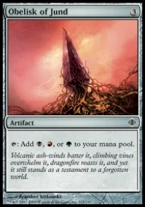 Obelisk of Jund [ALA #215] SPANISH NM
